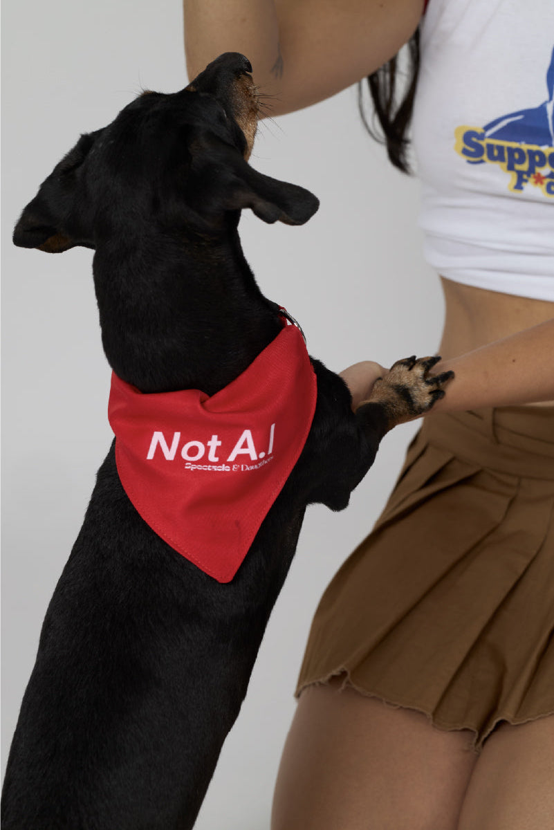 Not AI Pet Clip-On Pet Bandana