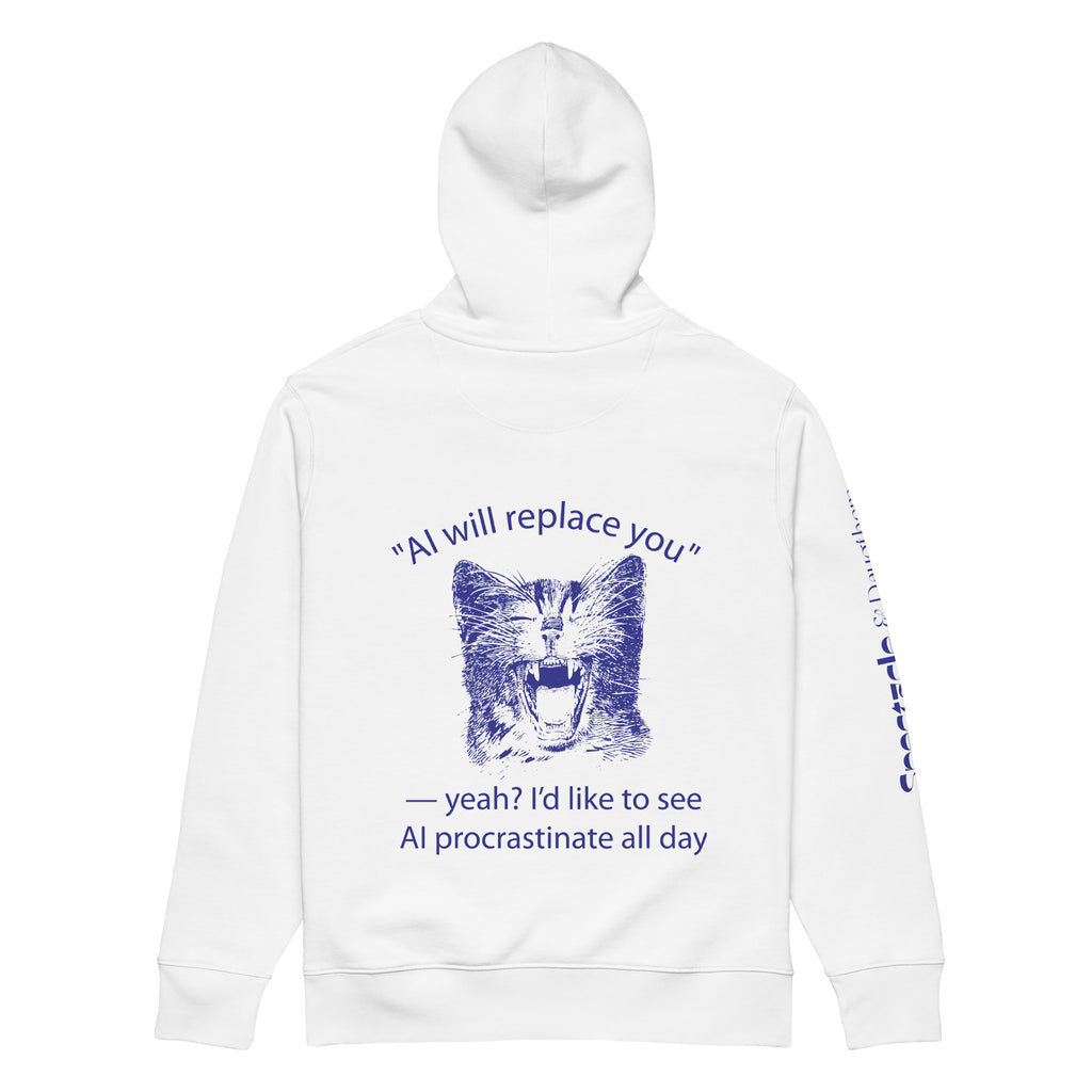 The Luxury of Wasted Time Hoodie back