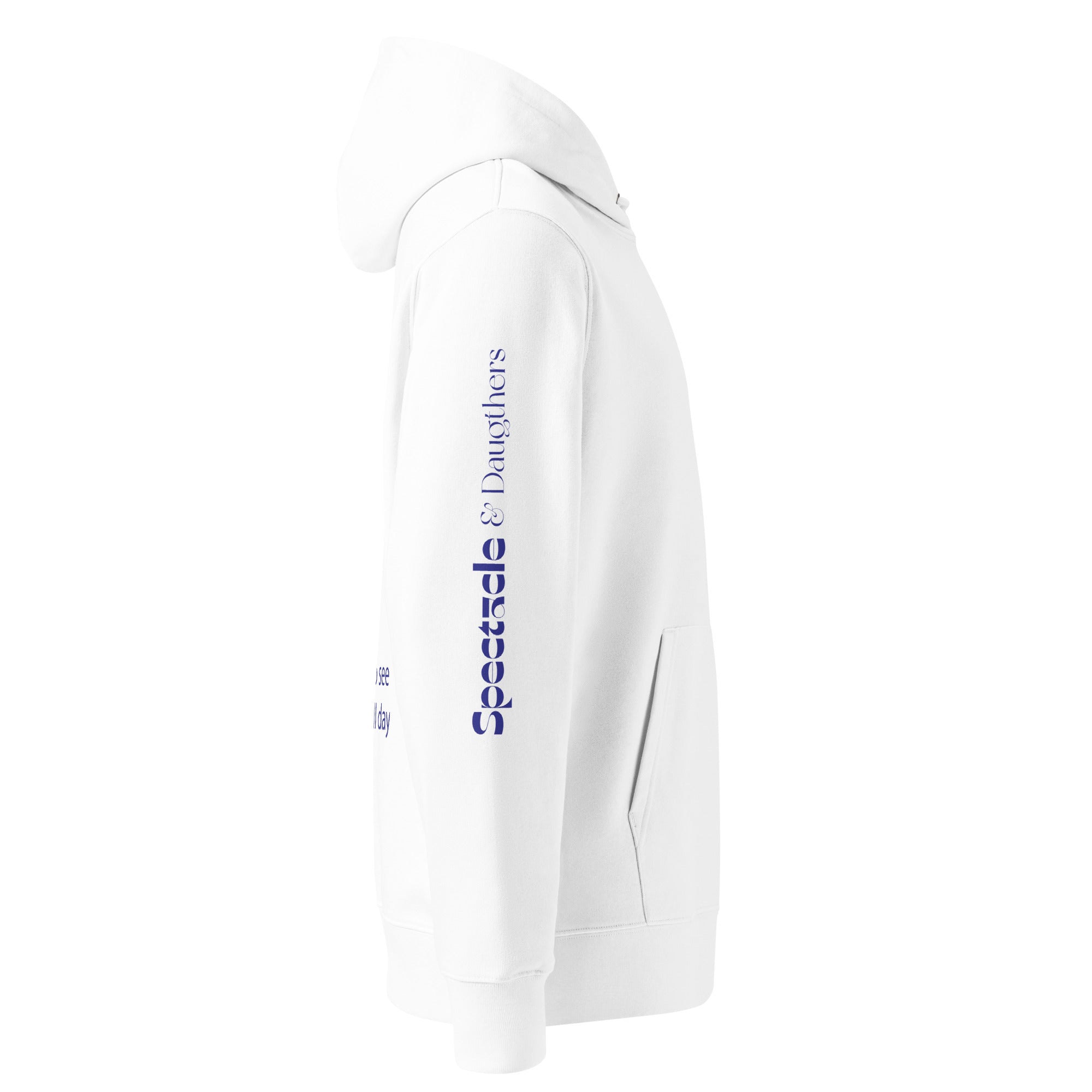 The Luxury of Wasted Time Hoodie right