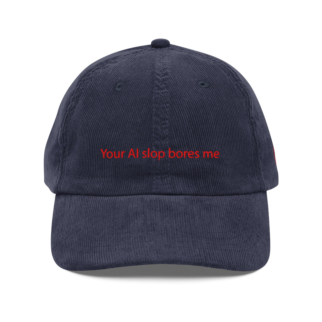 Overstimulated Corduroy Cap